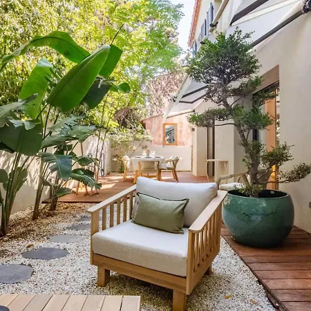 Appartamento St Tropez Centre 3chambres Et Jardin